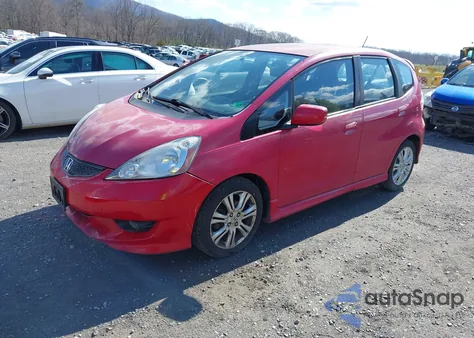 2009 Honda Fit Sport z USA, uszkodzony, nr VIN JHMGE88429S036553